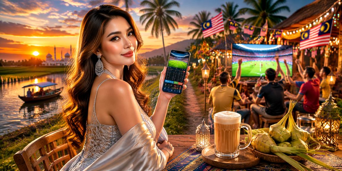 A Kedah user placing cricket bets via the mobile app