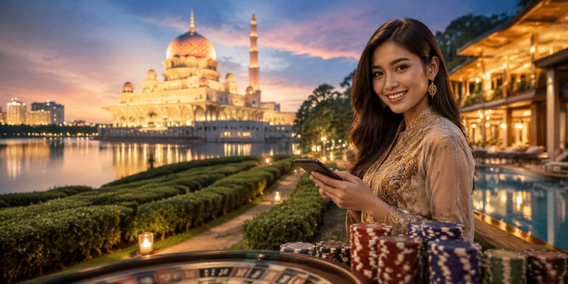 Pemain menikmati promosi perayaan VIP melalui aplikasi mudah alih di Putrajaya